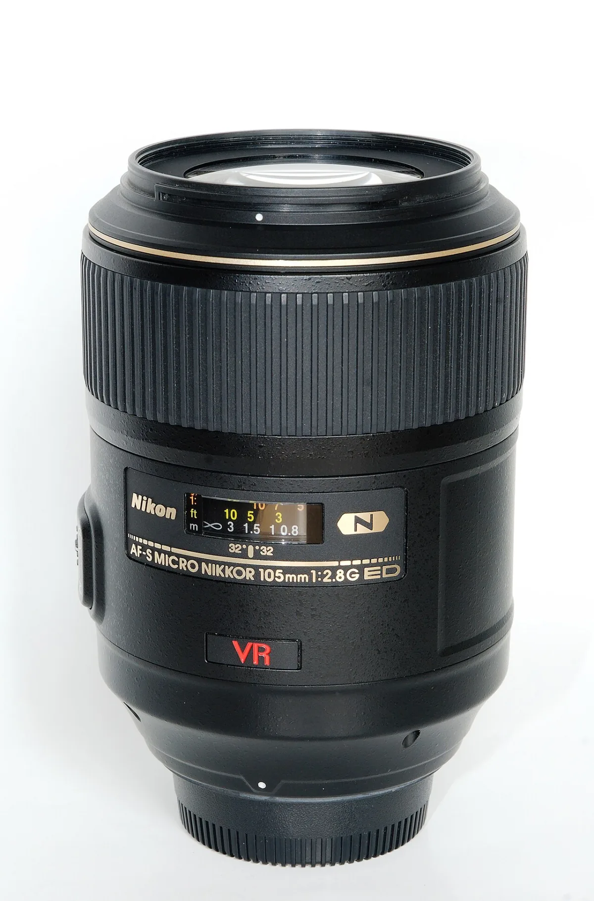 Macro-opname van dichtbij met een lens